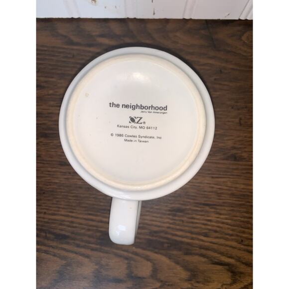 The Neighborhood Jerry Van Amerongen Cartoon Cup Mug Organizationally Impaired - Picture 5 of 5